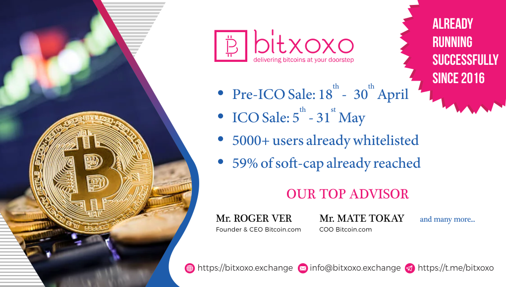 PR: Bitxoxo Exchange Has Launched Its Own ICO Token