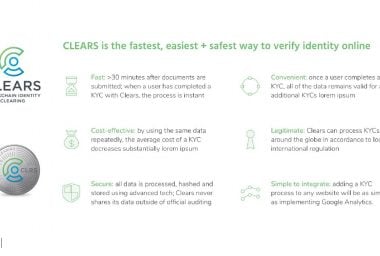 PR: DASHUB Selects Clears for KYC and AML Compliance