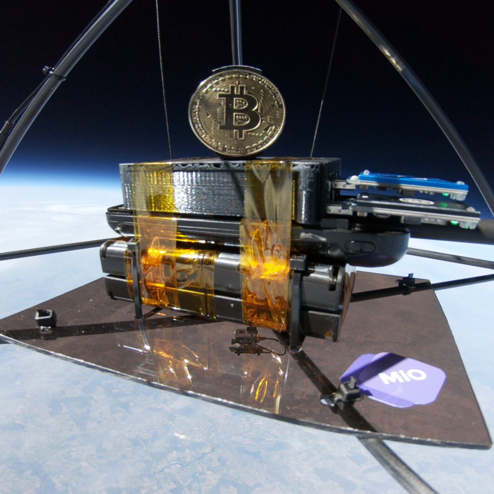 Crypto Mining Company Sends Bitcoin Mining Into the Stratosphere