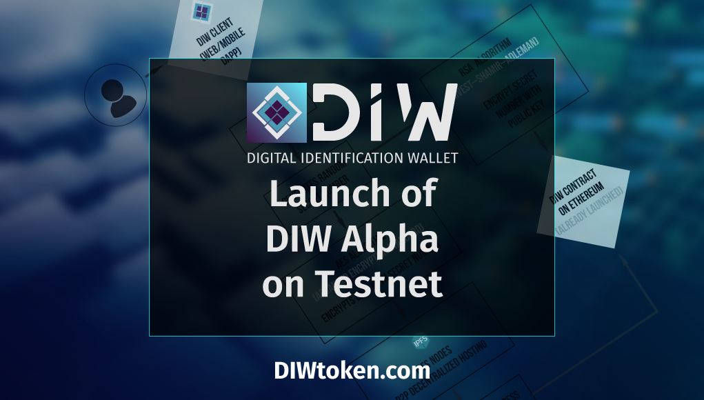 DIWtoken.Com - Alpha Launch on Testnet Before the End of ICO