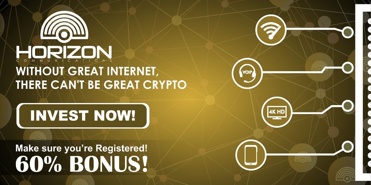 PR: Horizon Communications, an ICO Building Telecommunication Infrastructure, Is Now Live
