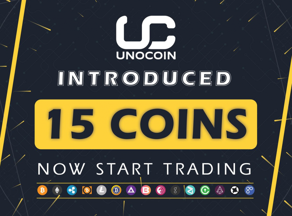 Indian Exchange Unocoin Launches New Trading Platform with 15 Cryptocurrencies