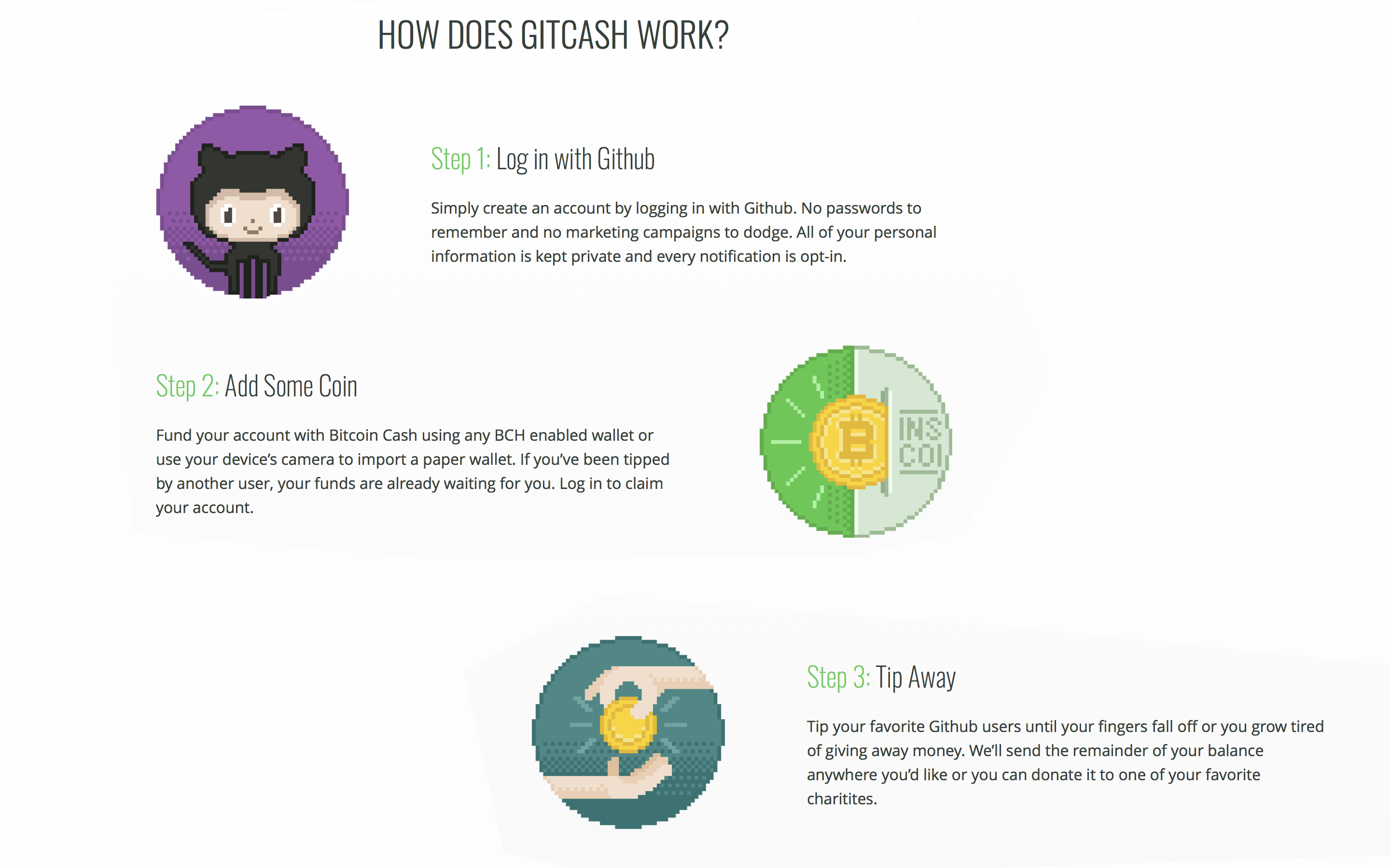 Introducing Gitcash.io the Bitcoin Cash Powered Github Tipping App