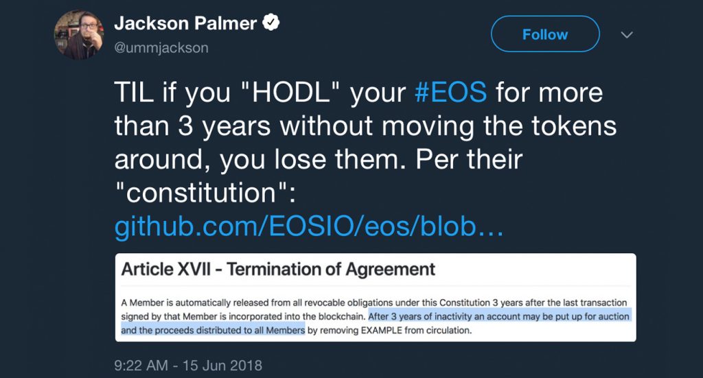 EOS Decentralization Questioned as Block Producers Freeze Accounts