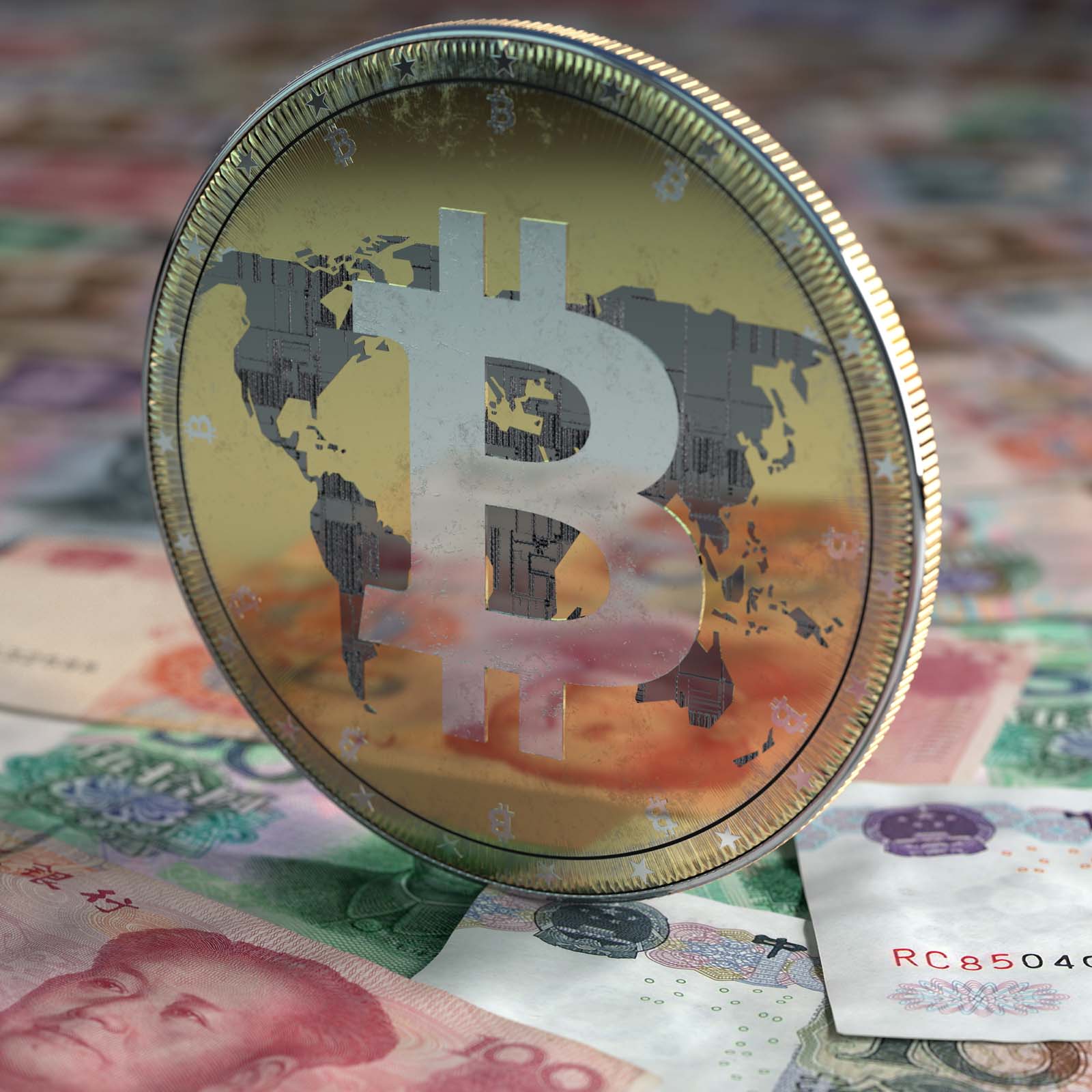 Bitcoin Trading in Chinese Currency Drops Below 1% of World Total