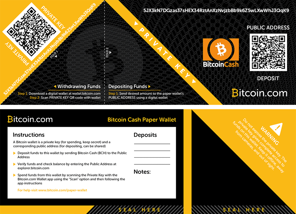 Need Cold Storage? Check Out Bitcoin.com's Revamped Paper Wallet Generator