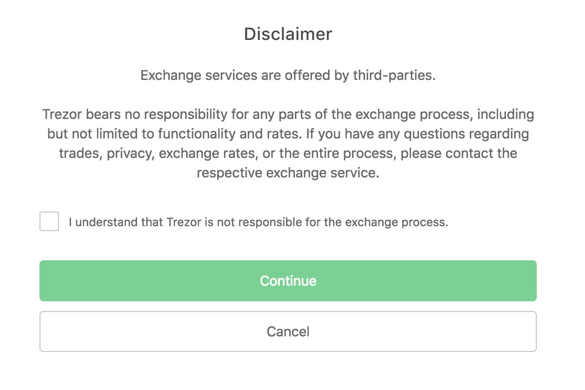 Trezor Users Can Now Exchange Cryptocurrencies Directly In-Wallet