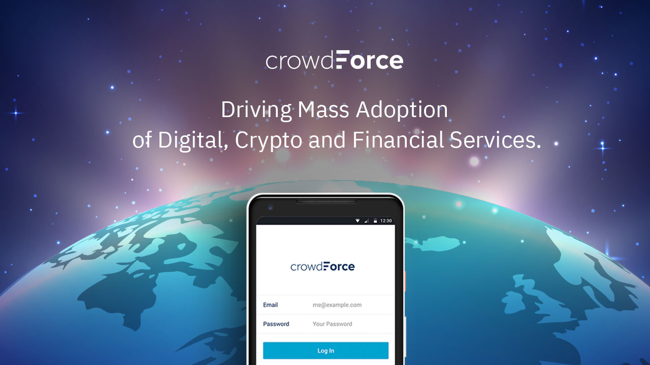 CrowdForce Launches ICO For Blockchain Based Agency Banking & Data Collection Platform