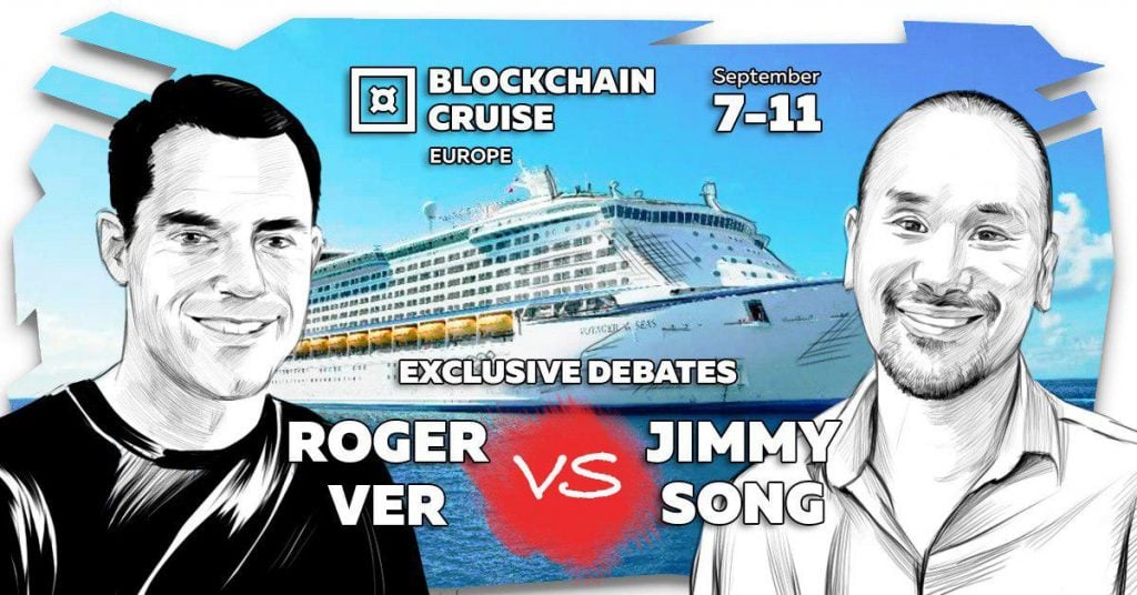 Roger Ver and Jimmy Song Will Debate Bitcoin on a Boat