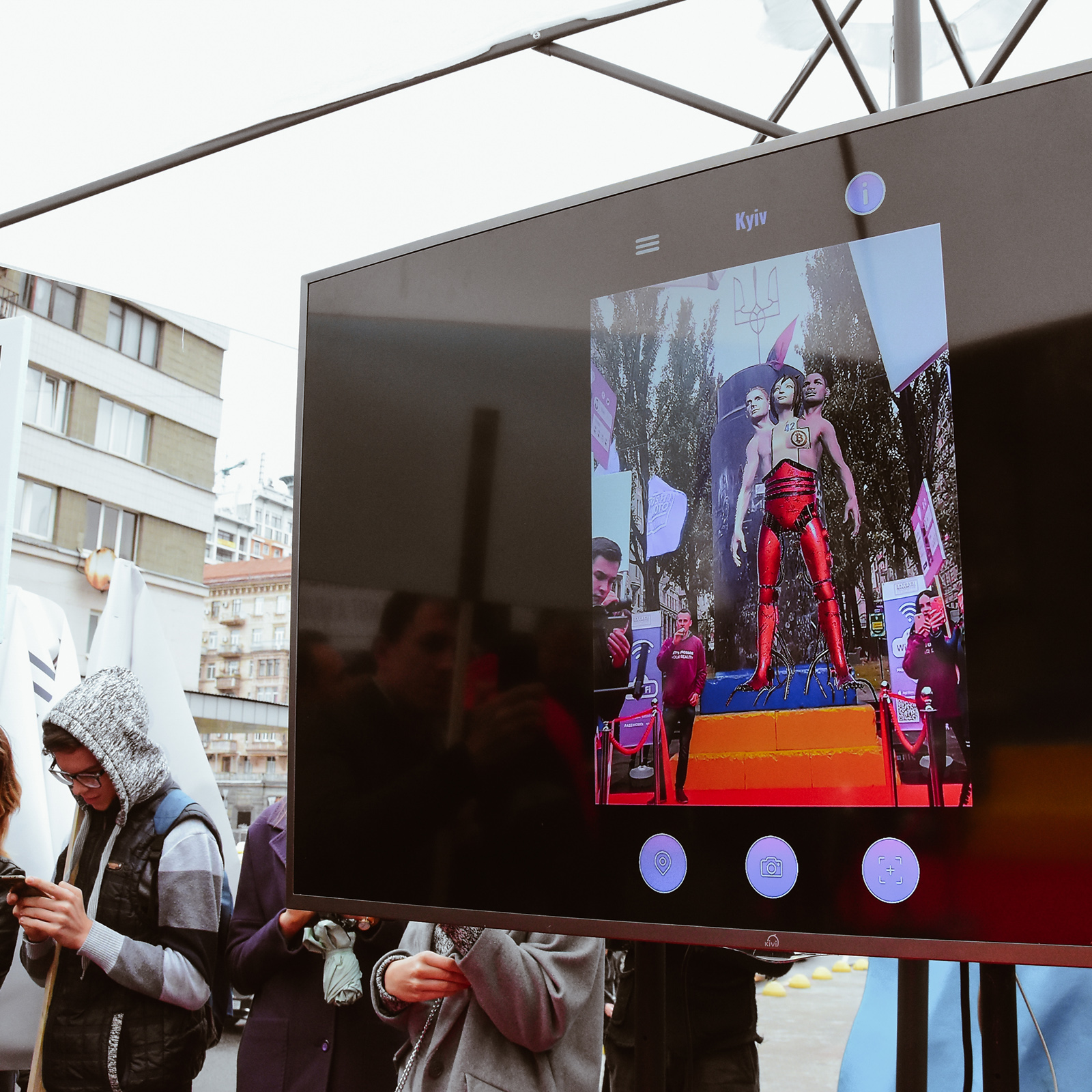 Virtual Satoshi Monument Erected in Kiev, Hollywood is Next