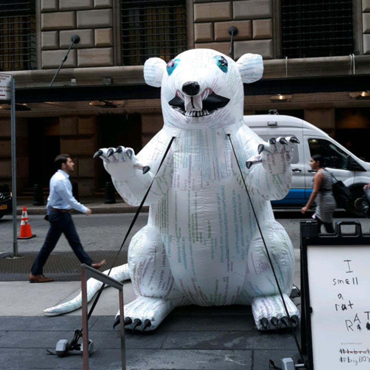 A Bitcoin Rat Is Occupying Wall Street