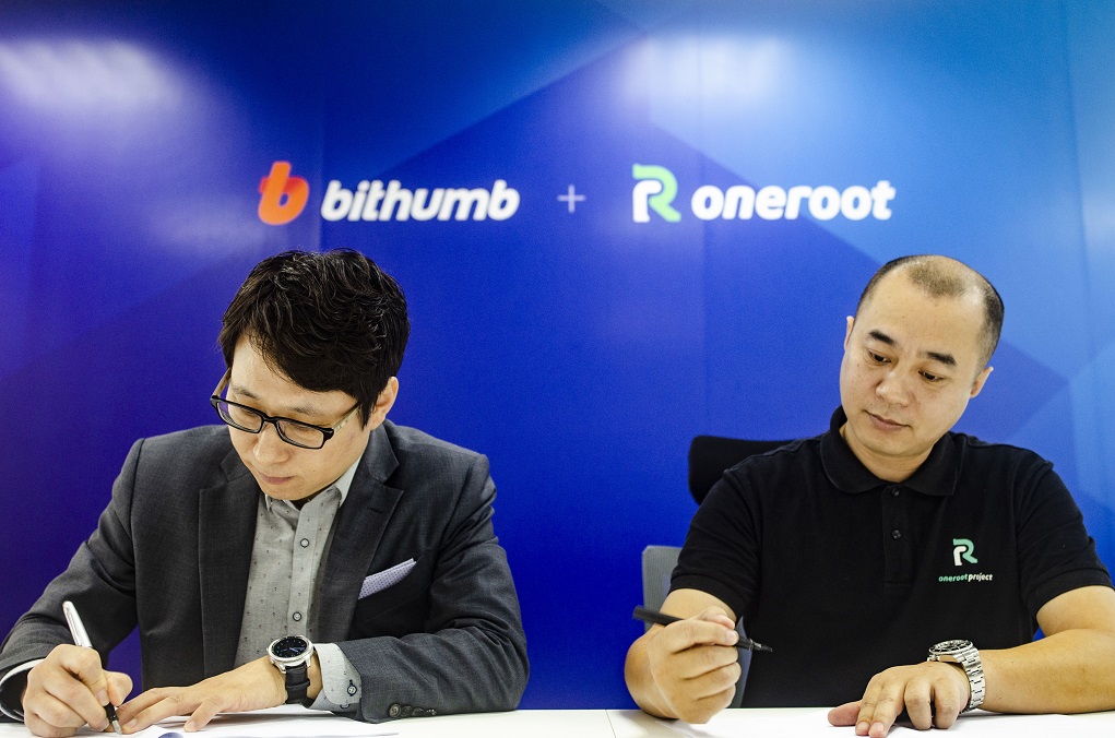 Bithumb Teams up with ONEROOT to Build Distributed Decentralized Exchange