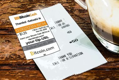 Express Your Gratitude With Bitcoin.com's New Smart Tip Generator