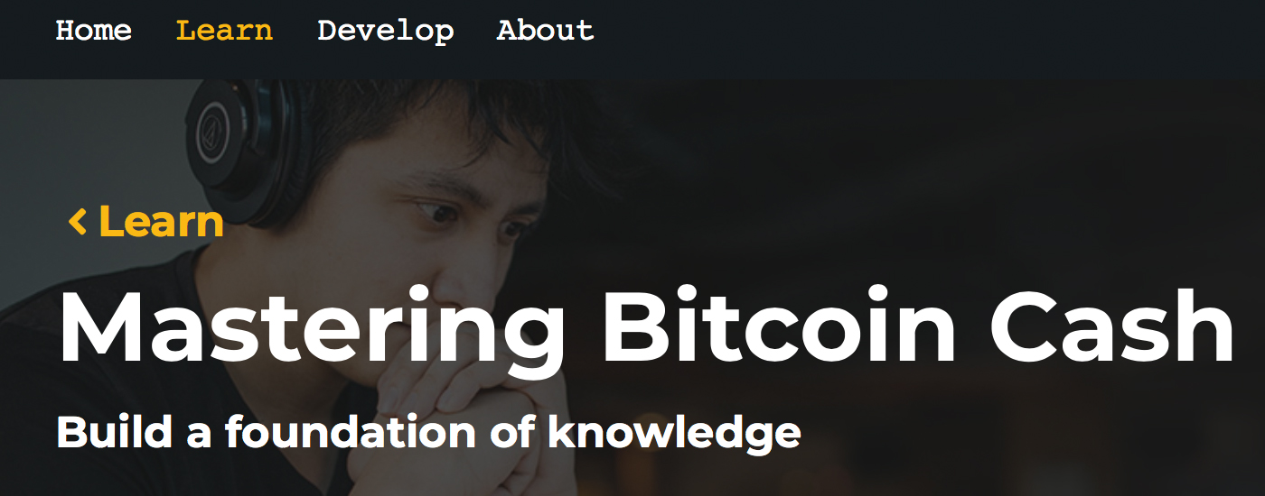 Learn About the BCH Network With Bitcoin.com's Mastering Bitcoin Cash 