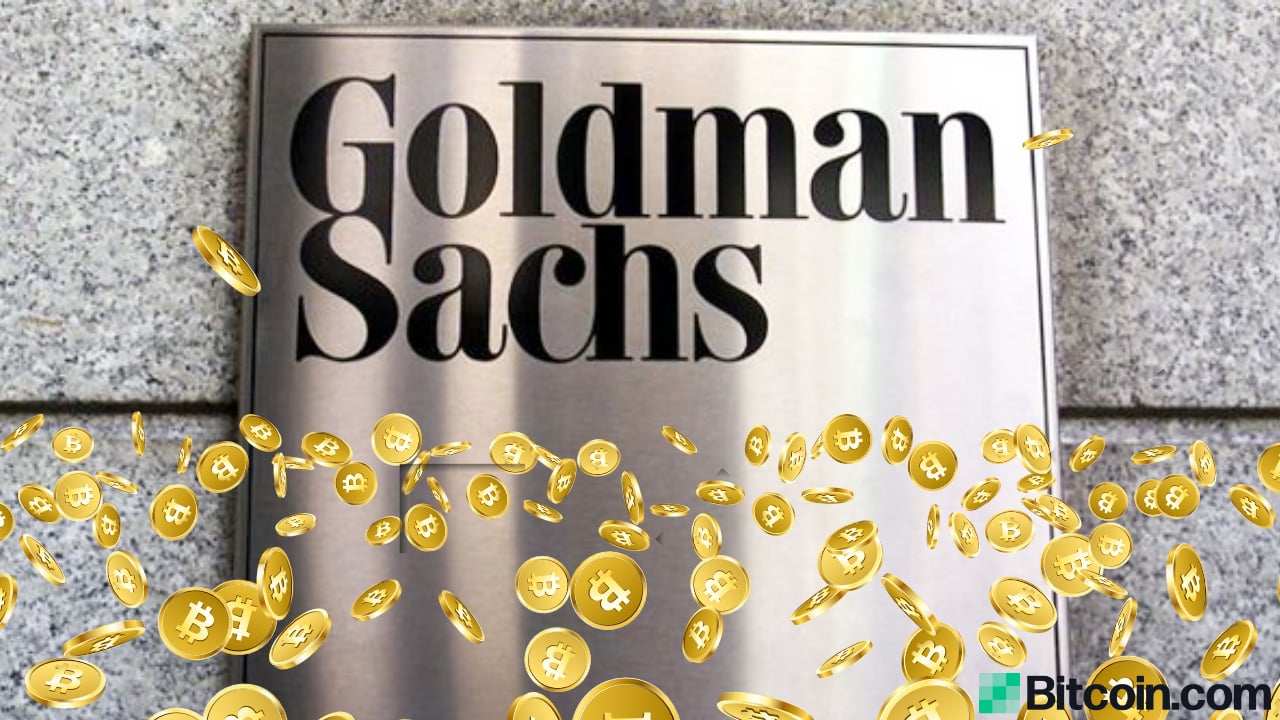Goldman Sachs akyse kriptovaliutos: ateina į rinką