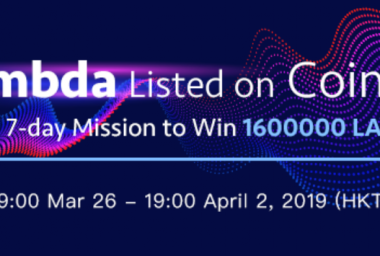 PR: CoinAll Lists Lambda and Offers a 1.6 Million LAMB Giveaway