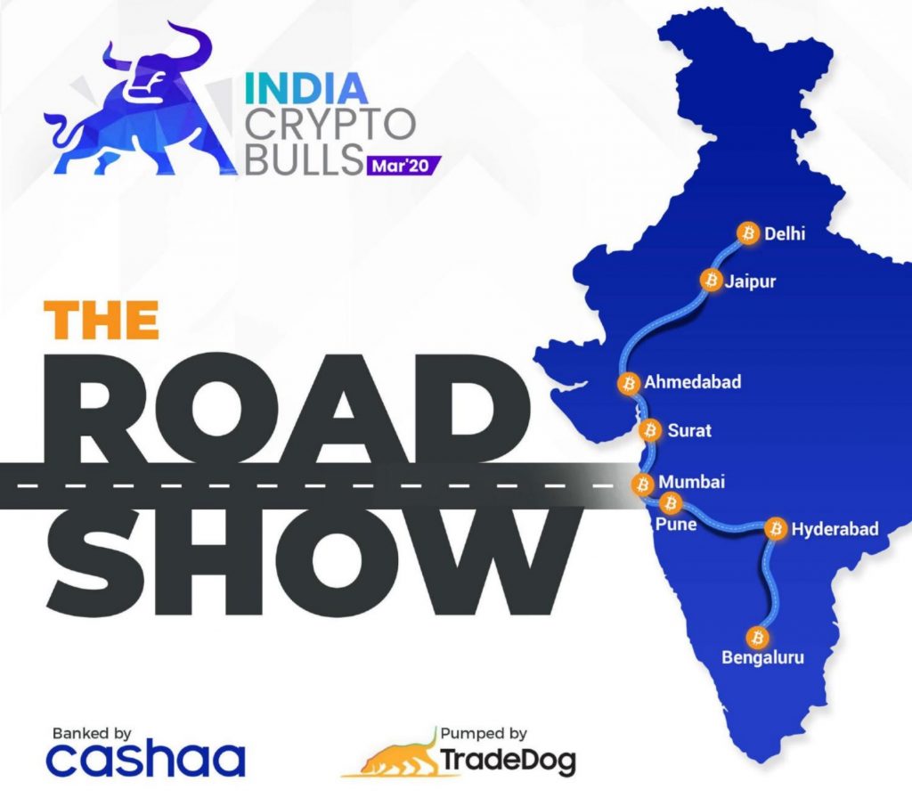 Crypto Bulls Roadshow Coming to Over 15 Indian Cities — With Government Participation Crypto Bulls Roadshow Coming to Over 15 Indian Cities — With Government Participation