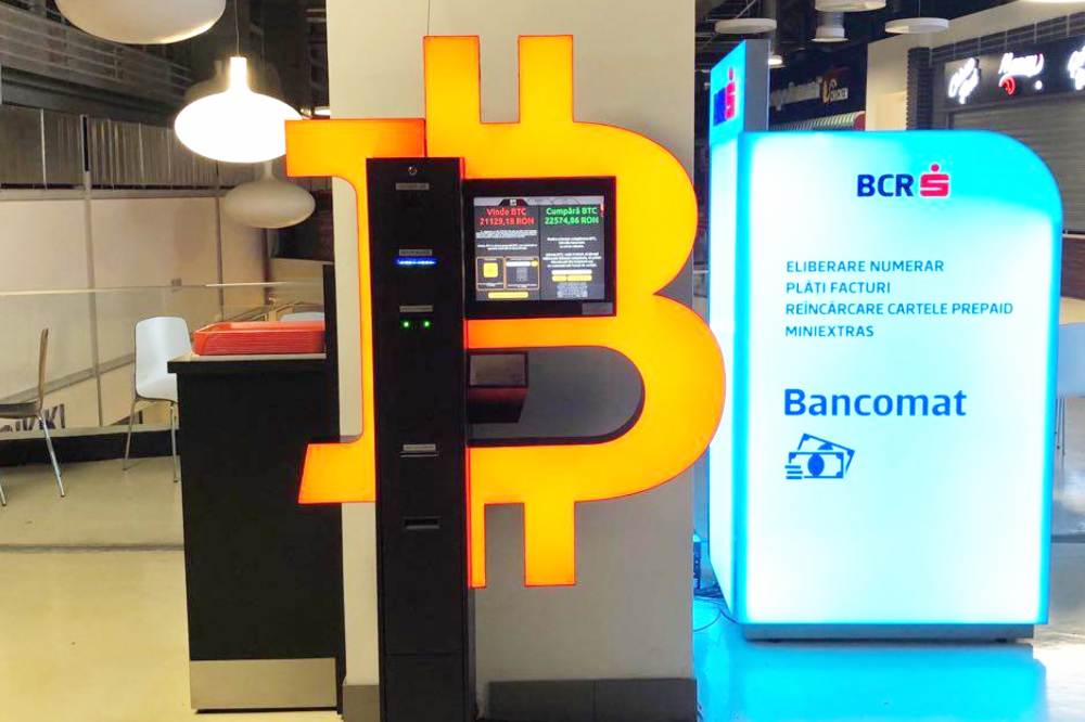 ATM-uri în 50 de oraşe și o piață fără BNR, dorința furnizorilor de tehnologie pentru bitcoin