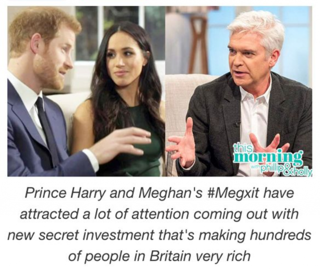 Bitcoin Evolution: Wanna Make Millions in 2 Months Like Prince Harry and Meghan Markle? It's a Scam