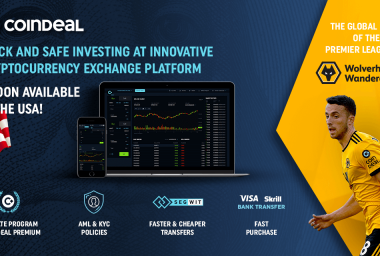 PR: CoinDeal – Premier League Sponsor Ready for New Challenges in US Market