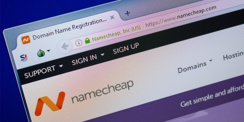 Namecheap Lets You Buy a Domain and Host Your Website With Bitcoin Cash