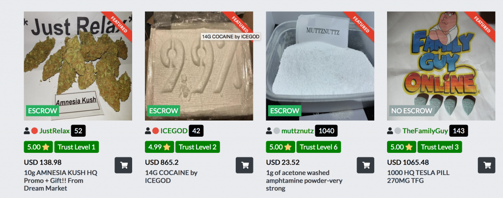 Why Darknet Drug Sales Are on the Rise