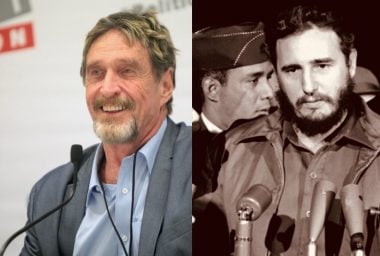 A History of Violent Intervention: John McAfee Offers to Help Cuba Resist US Sanctions With Crypto