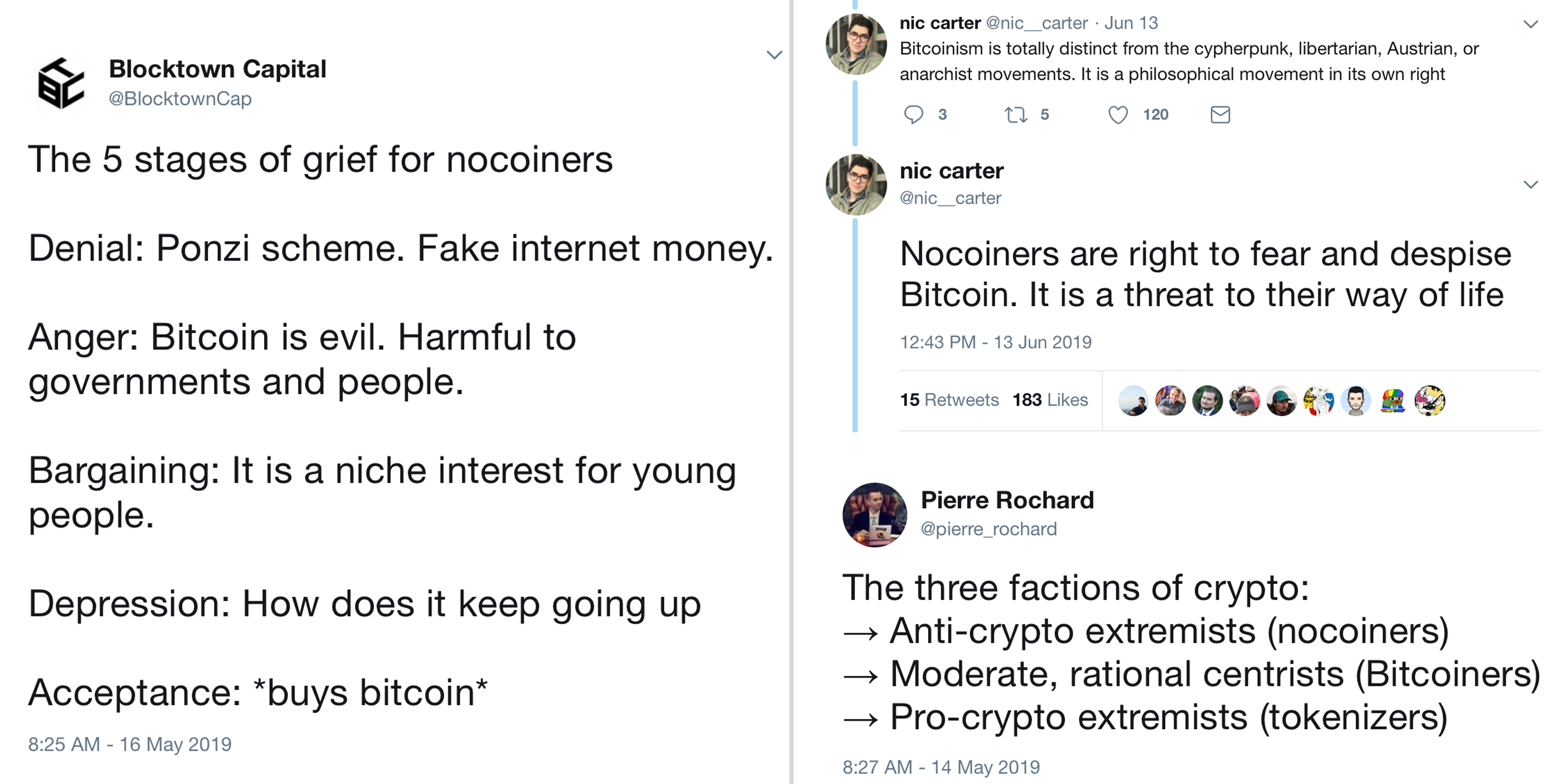 Ignore Crypto Twitter – Life as a Nocoiner Isn't That Bad