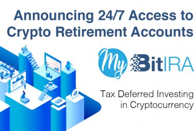 PR: My BitIRA Launches to Empower US Consumers With 24/7 Cryptocurrency Retirement Account Access