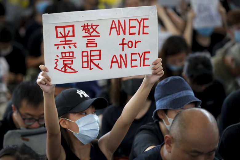 Hong Kong Protest Leader Hopes to Incite Run on Chinese Banks Hong Kong Protest Leader Hopes to Incite Run on Chinese Banks