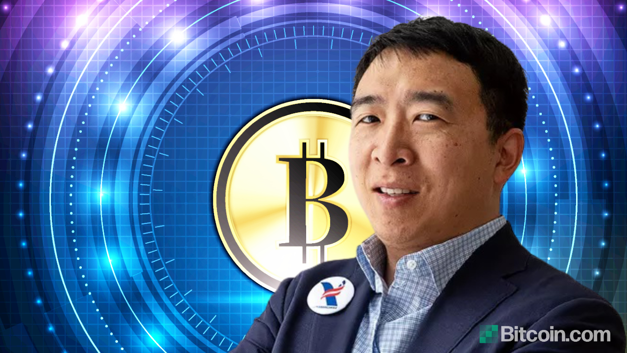Andrew yang bitcoin как заработать на обмене криптовалюты в обменниках
