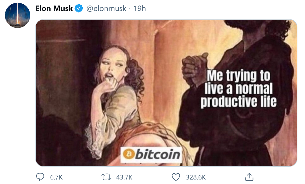Elon Musk Ponders Tesla Putting Billions Into Bitcoin, Asking if Such Large Transactions Are Possible