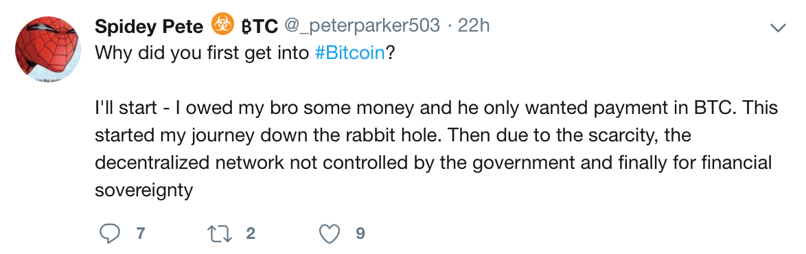 How Did You Get Into Bitcoin? Crypto Twitter Responds