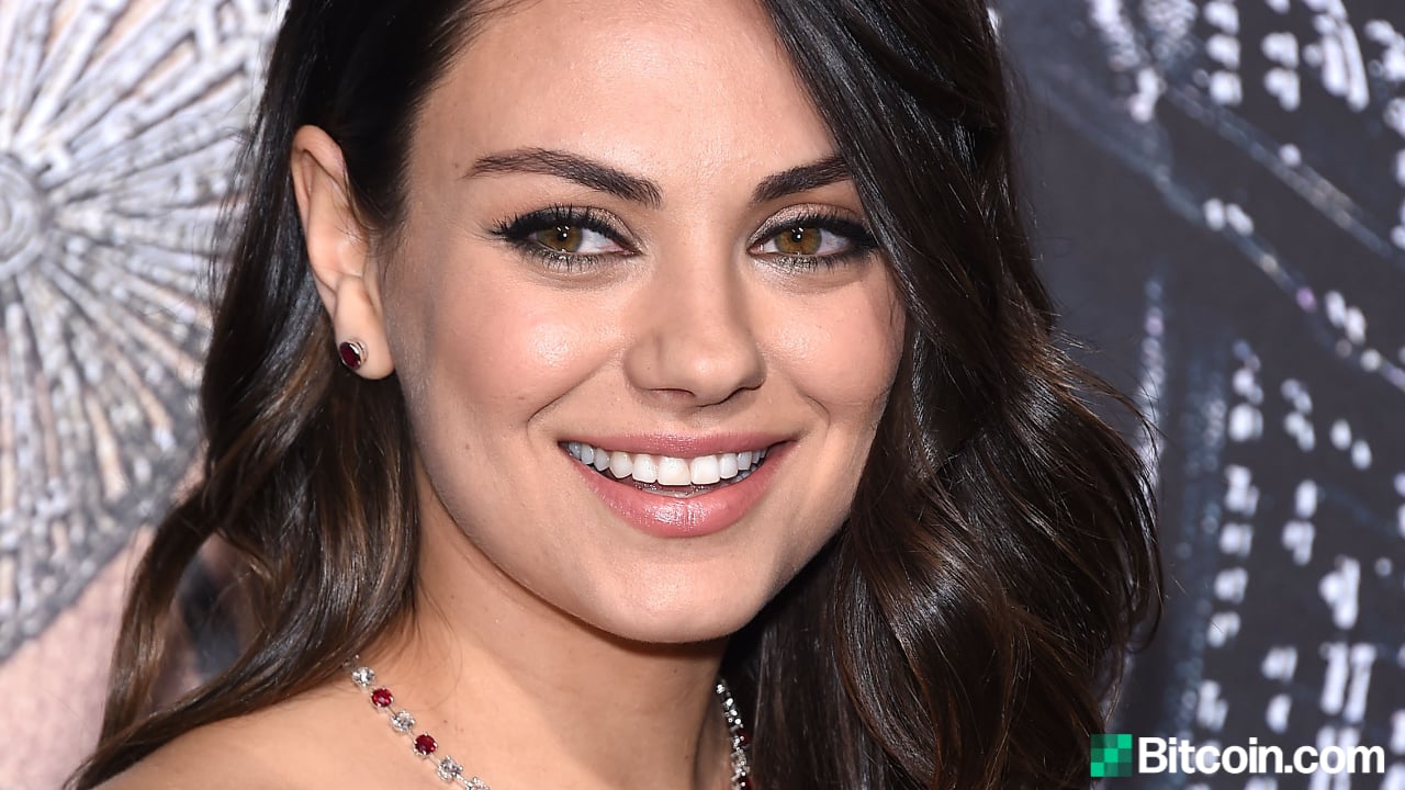 Actress Mila Kunis Reveals 'I'm Using Cryptocurrencies' After Getting Into Bitcoin With Ashton Kutcher 8 Years Ago