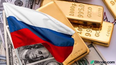 Gold Exceeds U.S. Dollars in Russia's Reserves as Putin Focuses on De-Dollarization