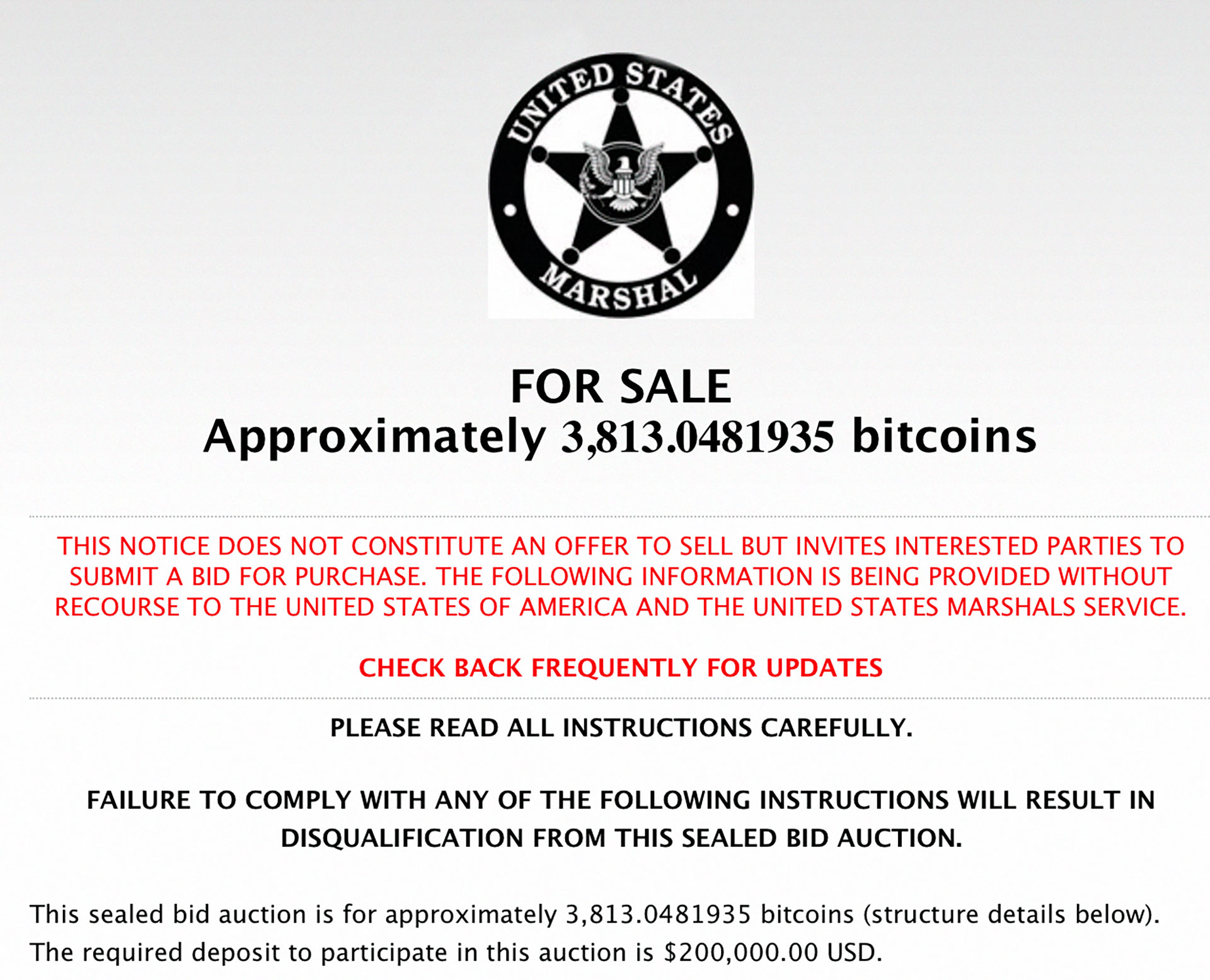 Global Law Enforcement Has Auctioned Massive Amounts of Bitcoin
