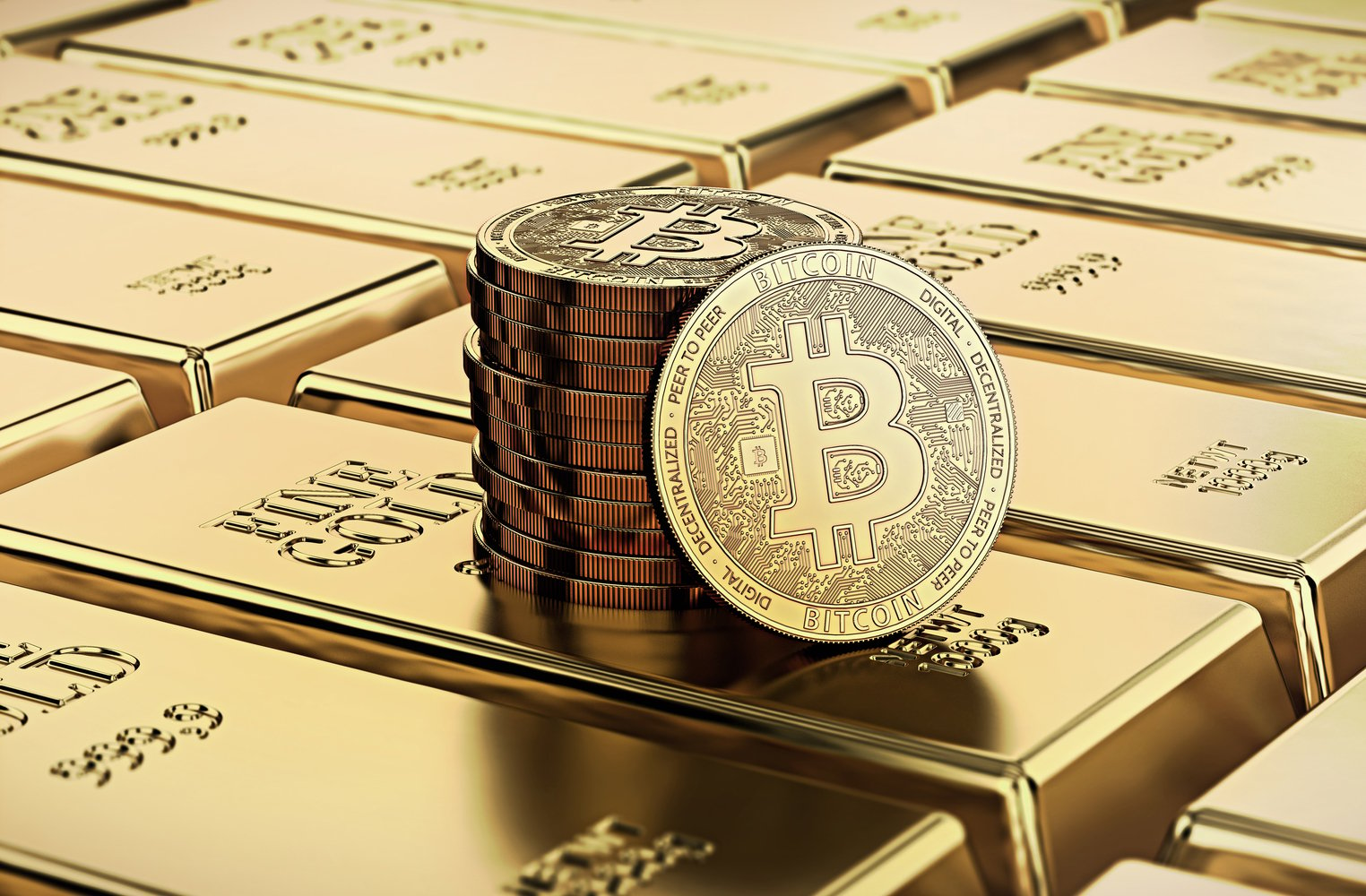 When Bitcoin Overtakes Gold - How High Can It Go?