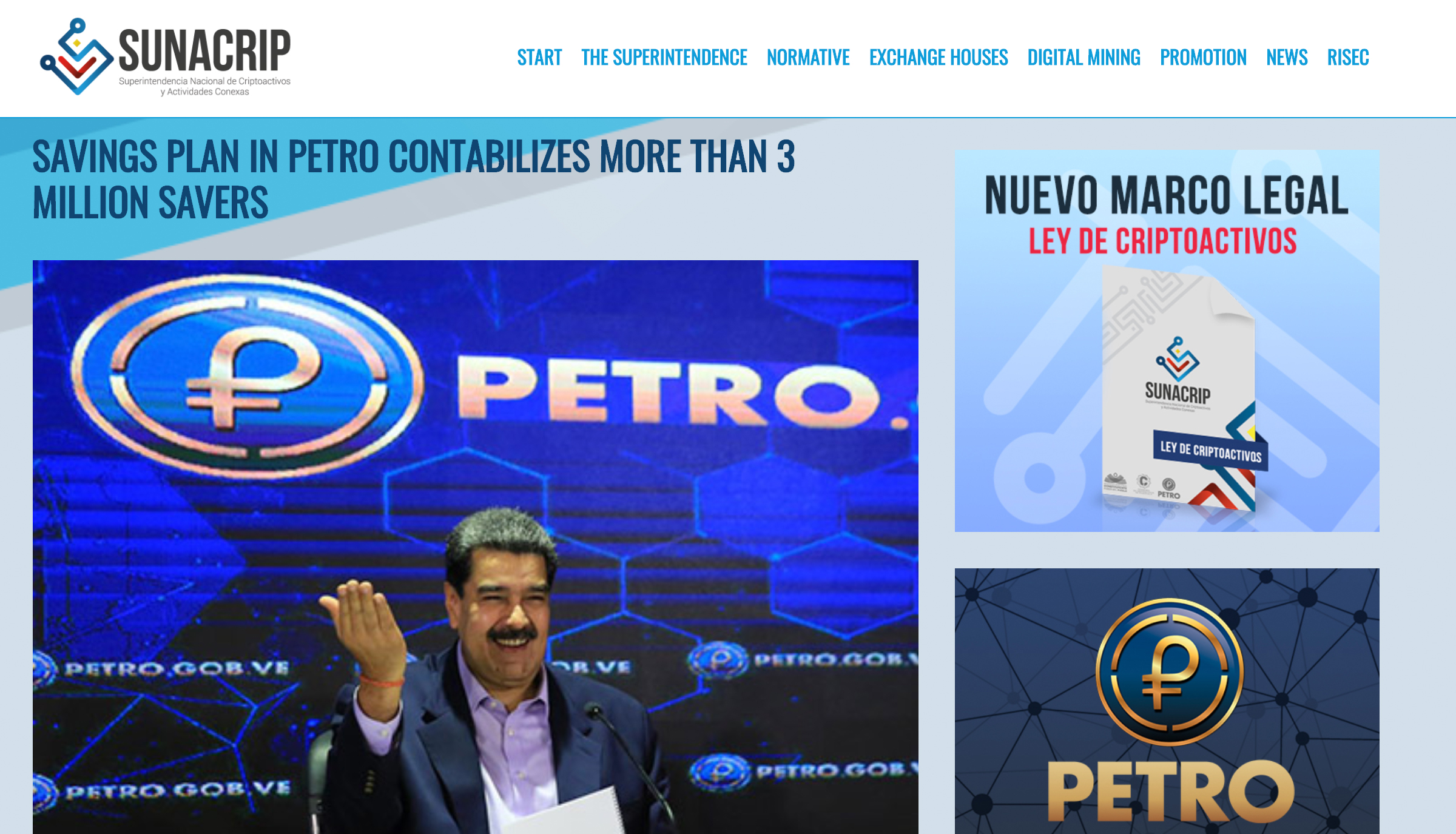 Maduro Plans to Give Venezuelan Pensioners Petro as Christmas Bonus