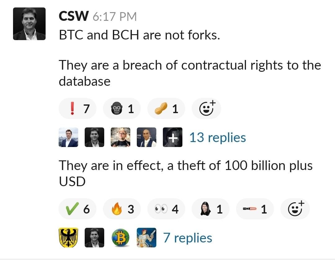 Craig Wright's $100B Theft Claim - BTC and BCH Used His Database Without Permission Craig Wright's $100B Theft Claim - BTC and BCH Used His Database Without Permission