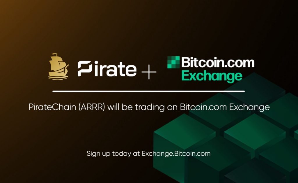 Pirate Chain Coin Now Available for Trading on Bitcoin.com Exchange, Joins New Alliance