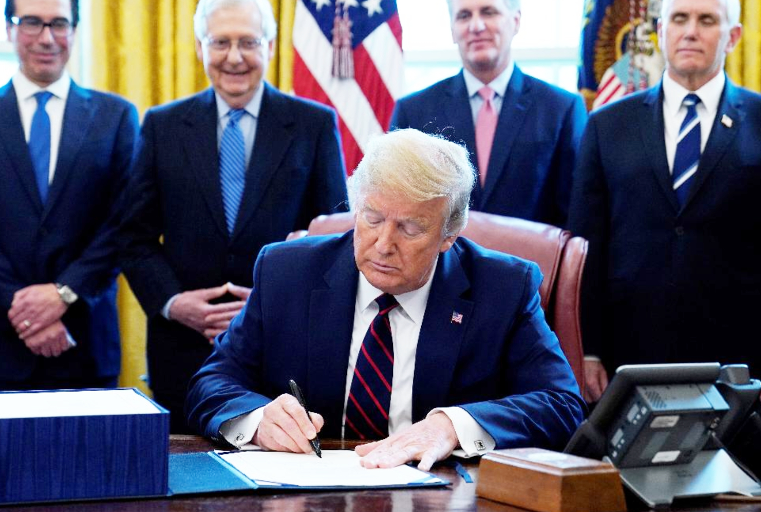 Trump Signs Largest Relief Bill in US History: When Will Americans Get Stimulus Checks