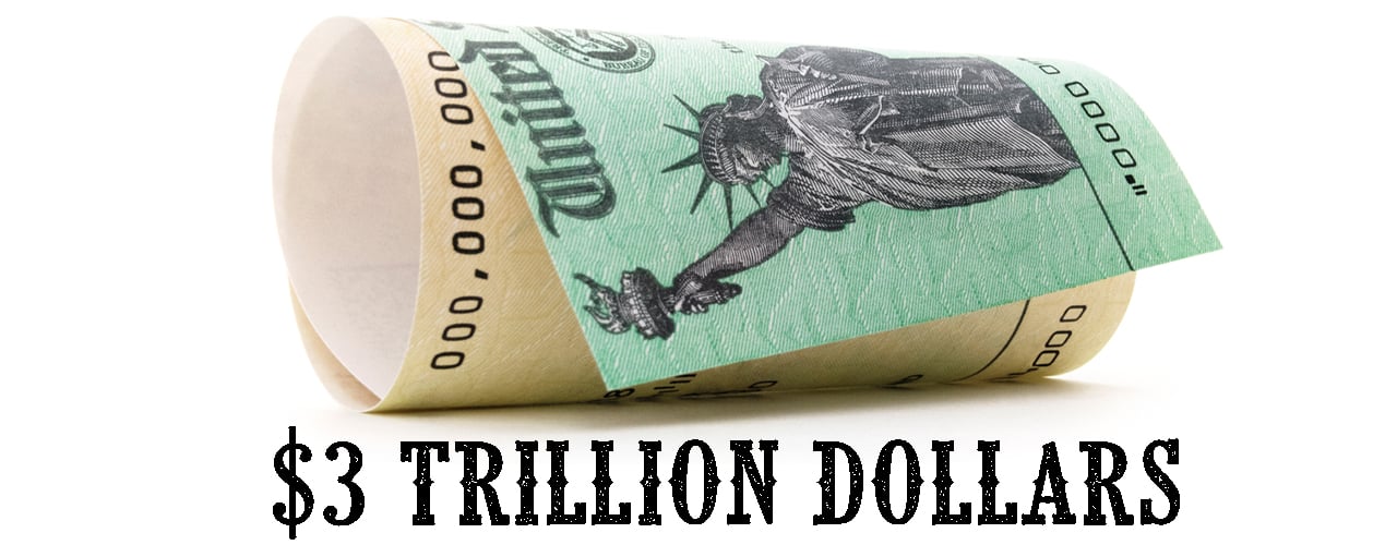 US Treasury to 'Borrow' $3 Trillion for a Single Quarter - Anticipates Taking Billions More for Q3