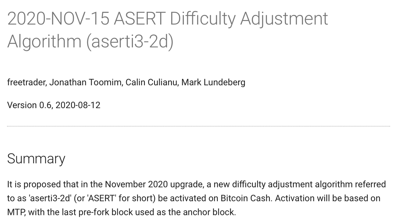 Bitcoin cash fork difficulty adjustment algorithm кошелек биткоин скачать