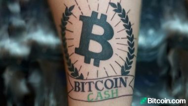 Bitcoin Cash Proponent Tattoos Forearm to Spread Digital Cash Awareness
