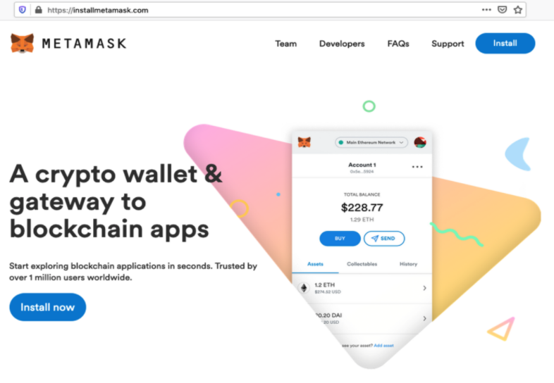 Warning: Fraudulent Crypto Browser Extension Redirects to a Fake Metamask Domain