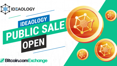 Ideaology Launches IEO Public Sale Today on Bitcoin.com Exchange
