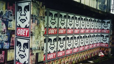 Iconic 'Obey' Street Artist Shepard Fairey to Auction an NFT Mural on Superrare