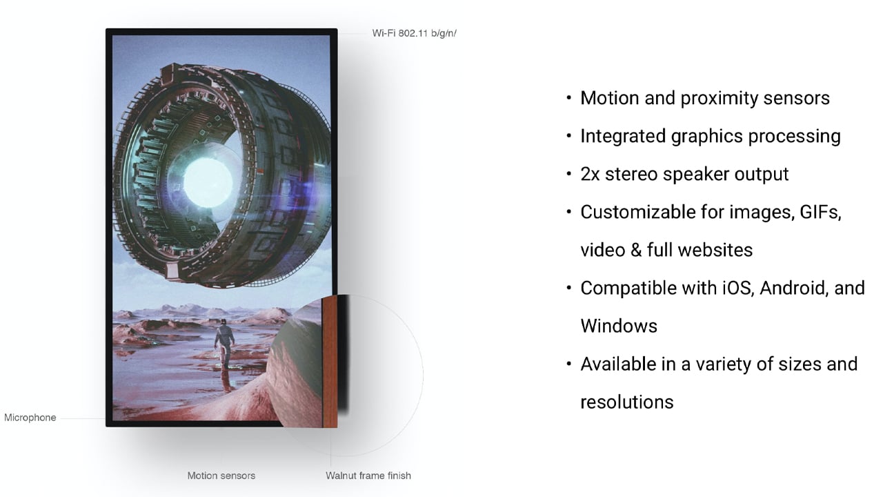 Meet Qonos- A Purpose-Built Digital Frame for NFT Art and Collectibles