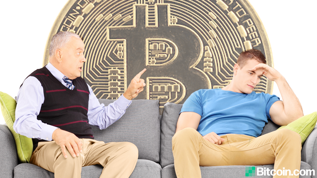 Father Laughs Off Son's Financial Hopes: How the Ones You Love the Most Want to See Bitcoin Fail