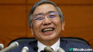 BOJ's Kuroda Criticizes Bitcoin — Central Bank Governor Says Trading Is 'Barley Used for Settlement'